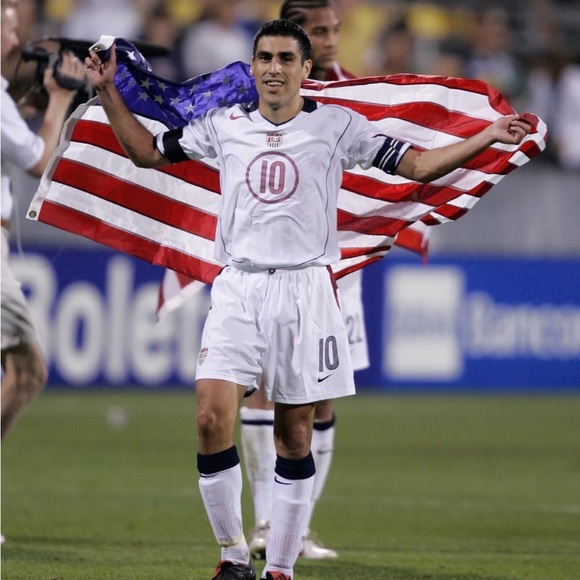 Vintage Nike USA USMNT Claudio Reyna Soccer Jersey. - Picture 4 of 7